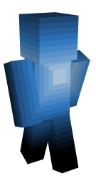 Blue Gradient Optical Illusion Minecraft Skin - Laby