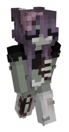 Girl Halloween Minecraft Skin - Laby