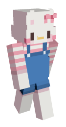 Hello Kitty Cute Minecraft Skin - Laby