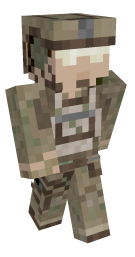 Camo Military Minecraft Skin - Laby