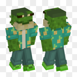 Frog Bedrock Edition Minecraft Skin | laby.net