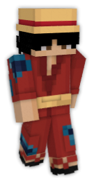 white luffy  Minecraft Skins