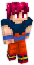 Drip goku Minecraft Skin