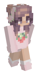 Cute Pink Minecraft Skin | laby.net