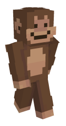 Monkey Animal Minecraft Skin - Laby
