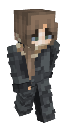 Grey Girl Minecraft Skin - Laby