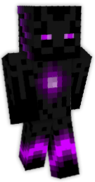 Enderman Outfit Skin Minecraft