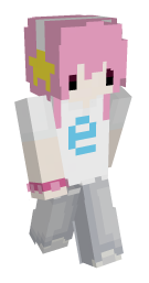 Pink Girl Minecraft Skin - Laby