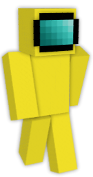 Sus Amogus Yellow Minecraft Skin