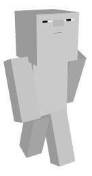 Gray Minecraft Skin - Laby