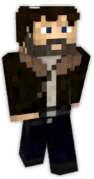 Beard Guy Minecraft Skin, HD Png Download , Transparent Png Image - PNGitem