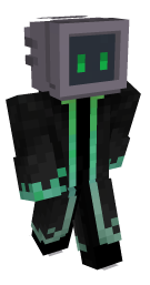 Cape Computer Minecraft Skin - Laby