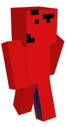 Red Easy Minecraft Skin - Laby