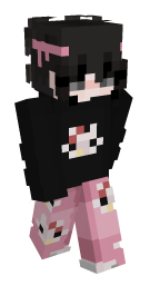 Matching Hello Kitty Minecraft Skin - Laby