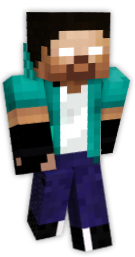 herobrine 3d  Minecraft Skins