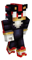 Shadow The Hedgehog Sth Minecraft Skin | laby.net