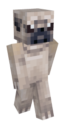 Pug Cute Minecraft Skin | laby.net