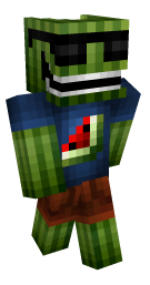 Minecraft Cool Melon Skin Watermelon Minecraft Skins NovaSkin