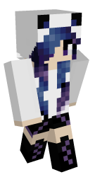 Galaxy Galaxy Fox Minecraft Skin | laby.net