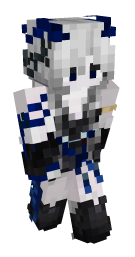 Dress Blue Minecraft Skin - Laby