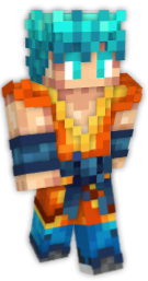 goku drip  Minecraft Skins