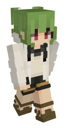 Girl Red Eyes Minecraft Skin | laby.net