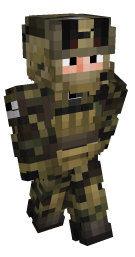 Camo Military Minecraft Skin - Laby
