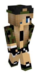 Army Girl Minecraft Skins