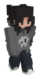 Hoodie Skull Minecraft Skin | laby.net