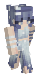 Milofav Blue Minecraft Skin - Laby