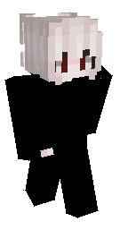 Anime White Hair Minecraft Skin Laby