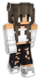 minecraft girl skin hair