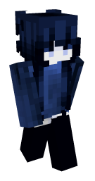 Girl Blue Hair Minecraft Skin | laby.net