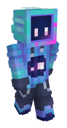 Computer Blue Minecraft Skin - Laby