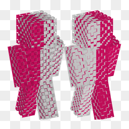 Skin Ripper Pink Trippy Pink Minecraft Skin | laby.net