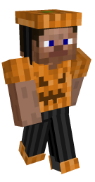 Halloween Pumpkin Minecraft Skin - Laby