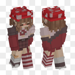 Girl Mushroom Minecraft Skin | laby.net