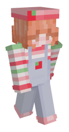 Hat Strawberry Minecraft Skin - Laby