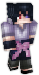 sasuke uchiha vs naruto [naruto classico] Minecraft Skin