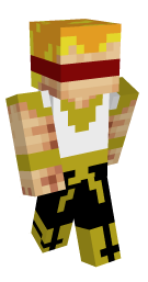 Goku Blindfolded Minecraft Skin - Laby