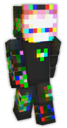 Glitch (Roblox) Minecraft Skin