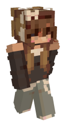 Girl Brown Hair Minecraft Skin | laby.net