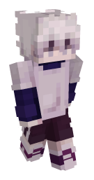 Anime White Minecraft Skin - Laby