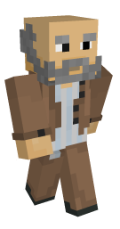 Beard Bald Minecraft Skin - Laby