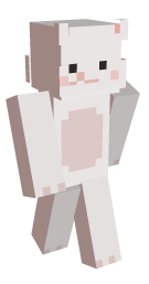 Bear Pink Minecraft Skin - Laby