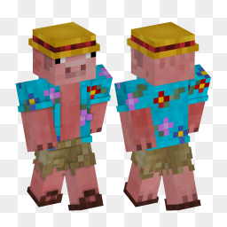 Pig Hat Minecraft Skin Laby pig-hat-minecraft-skin-laby
