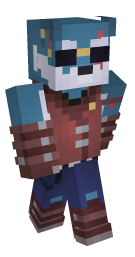 Furry Wolf Minecraft Skin - Laby