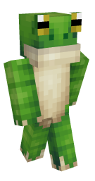 Green Amphibian Minecraft Skin - Laby