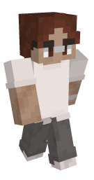 Boy Middle Part Minecraft Skin - Laby
