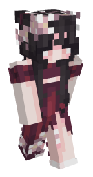 Red Cute Minecraft Skin - Laby